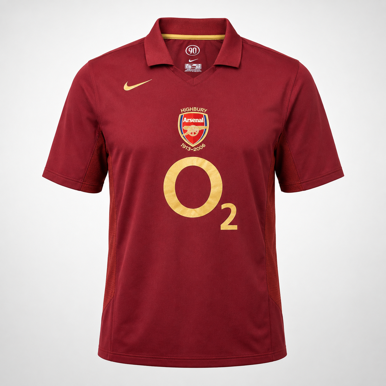 Queima de Estoque - Camisa Retrô Arsenal 2006 - Henry 14 - Tamanho G