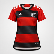 Queima de Estoque - Camisa Flamengo 2023 Feminina - Tamanho P