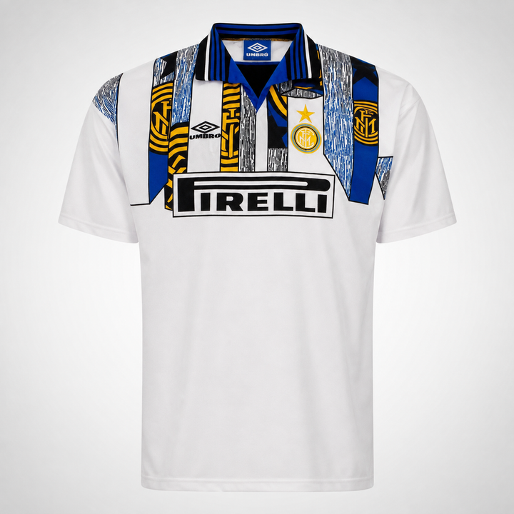 Queima de Estoque - Camisa Retrô Inter de Milão 1995/96 - Tamanho GG